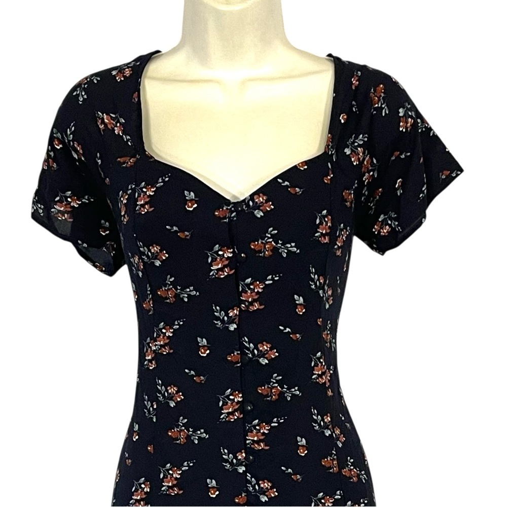 Black Floral Dress by Sky and Sparrow - Picture 10 of 10